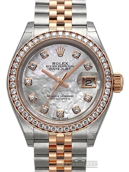 Rolex Lady-Datejust 28, MOP, Diamond, Jubilee