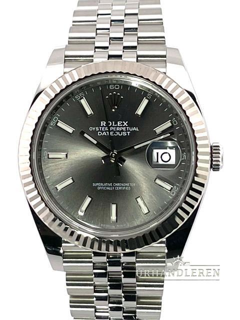 datejust 41 jubilee rhodium