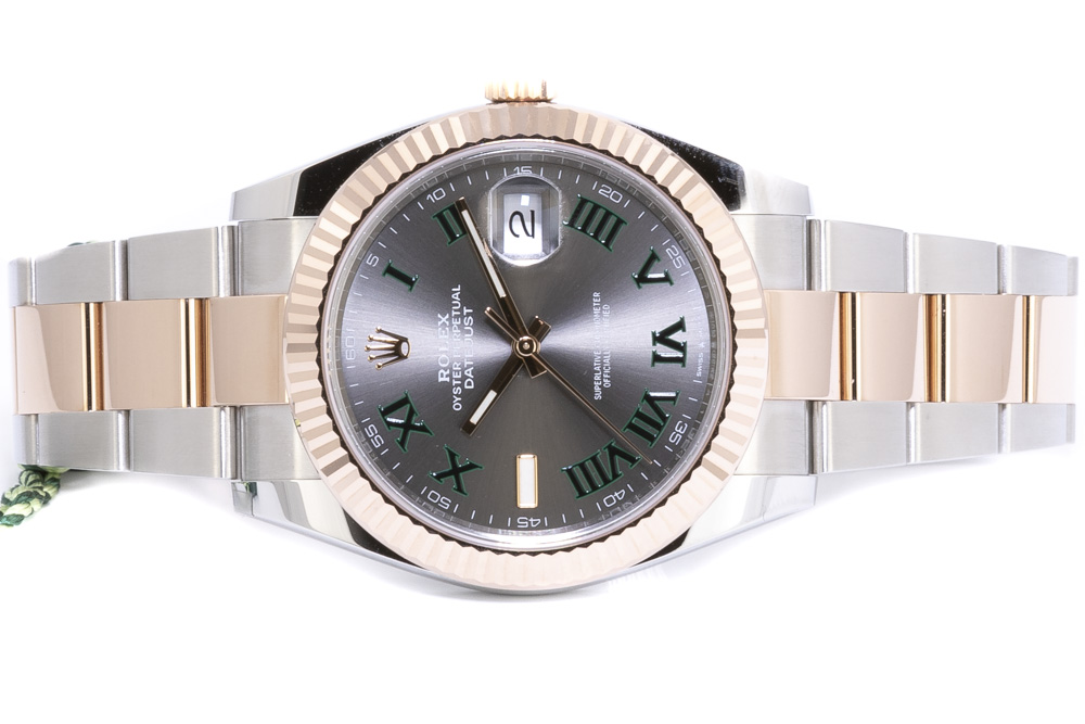 Rolex Datejust 41, Slate (Wimbledon)