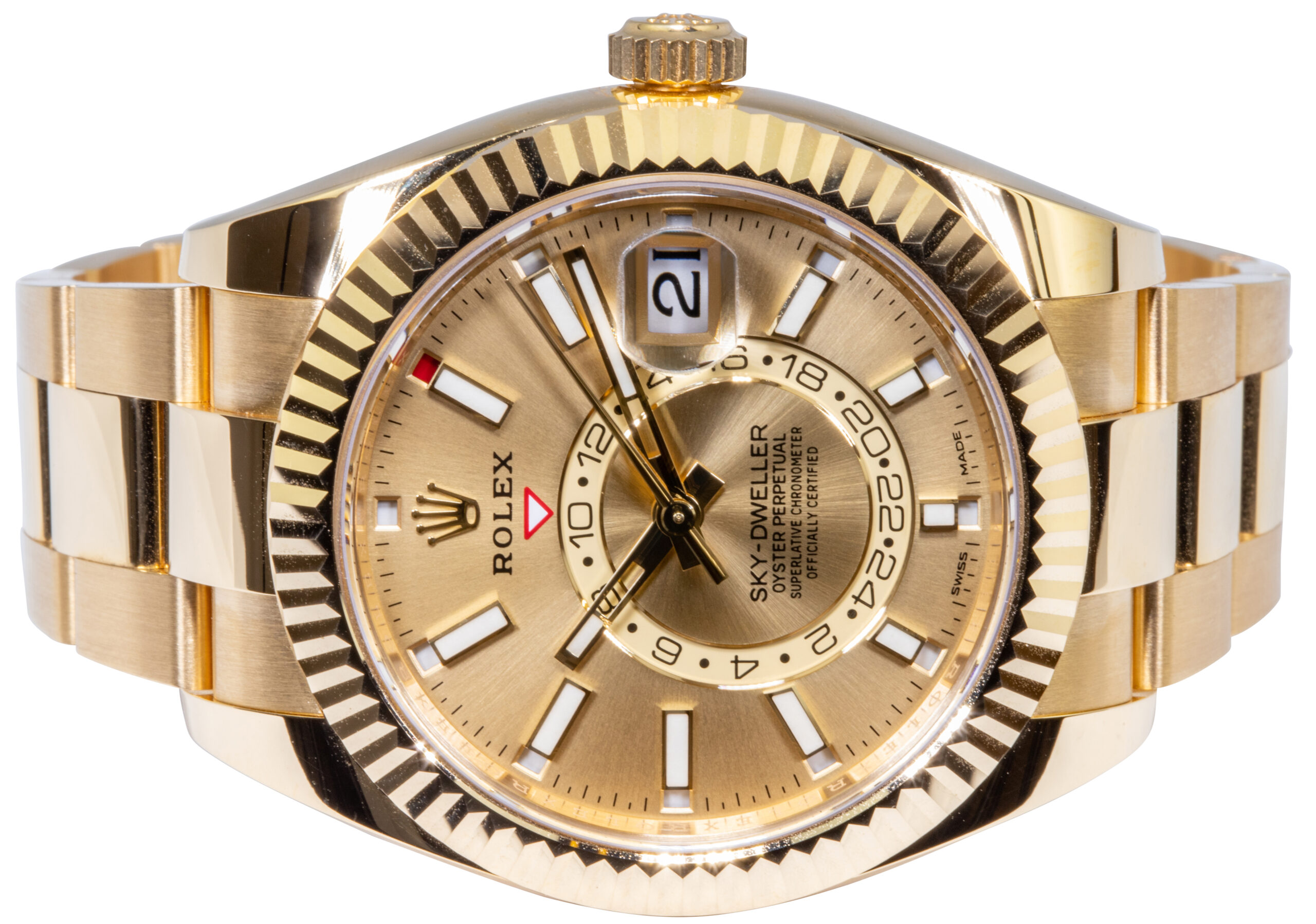 Rolex Sky Dweller, Champagne
