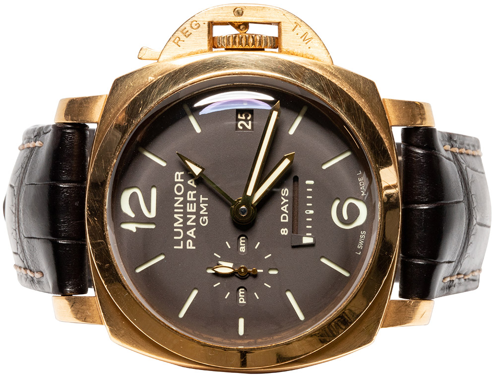 Panerai Luminor 1950 8 Days GMT Oro Rosa