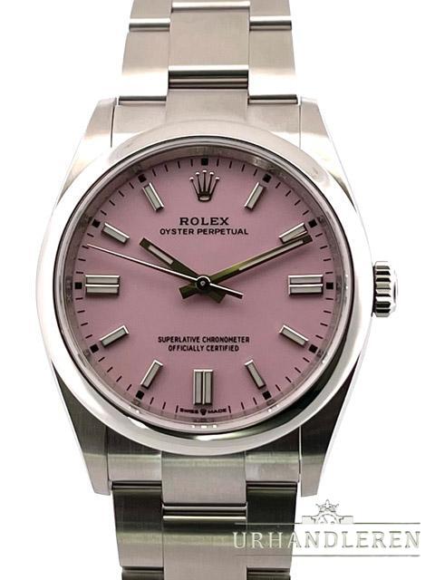Rolex Oyster Perpetual 36, Candy Pink, Index, Oyster