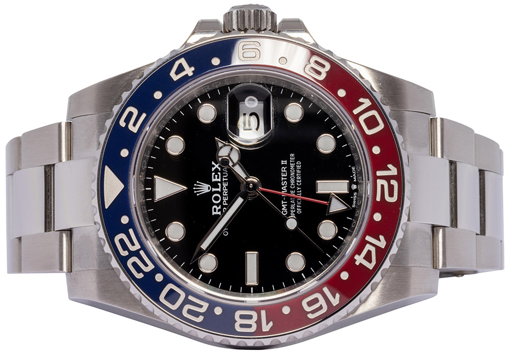 Rolex GMT Master II, Oyster, Pepsi, New