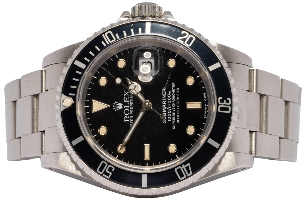 Rolex Submariner 40, Sort, Oyster