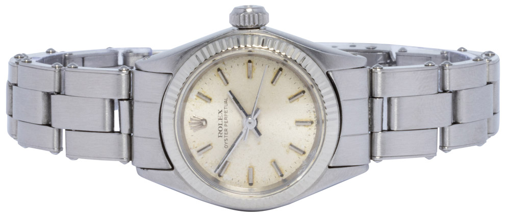 Rolex Oyster Perpetual 26, Hvid, Stål, Oyster