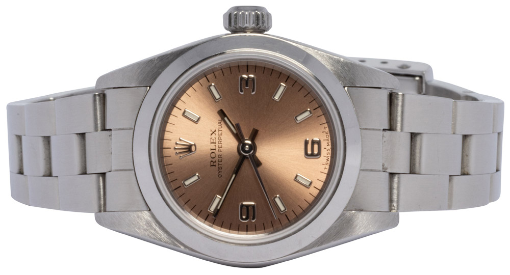 Rolex Oyster Perpetual 26, Pink, Stål, Oyster