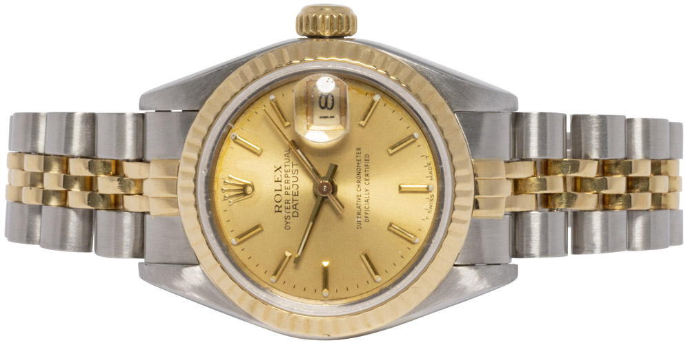 Rolex Datejust 26, Champagne, Guld / Stål, Jubilee