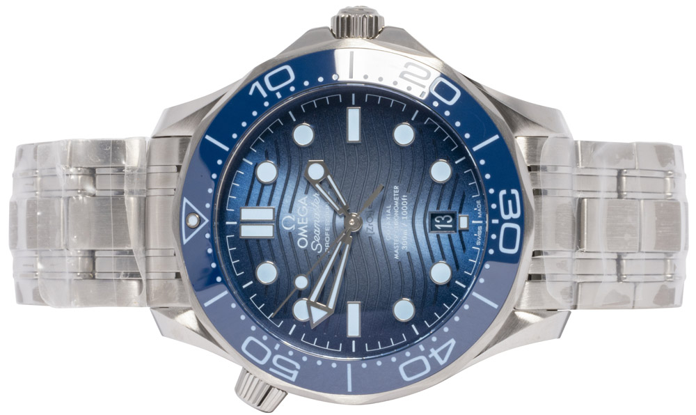 Omega Seamaster Diver 300m 42, Summer Blue, Stål