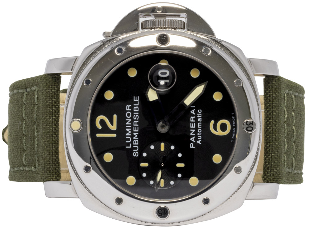 Panerai Luminor Submersible Automatic Accaio A Serie Tritium 44, Stål