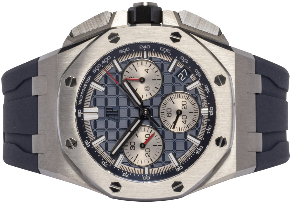 Audemars Piguet Royal Oak Offshore 43, Blå, Titanium, Gummi