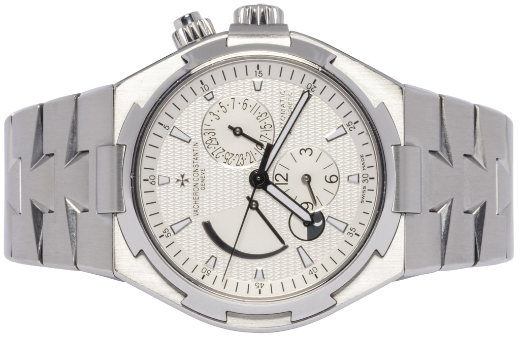Vacheron Constantin Overseas Dual Time 42, Hvid, Stål