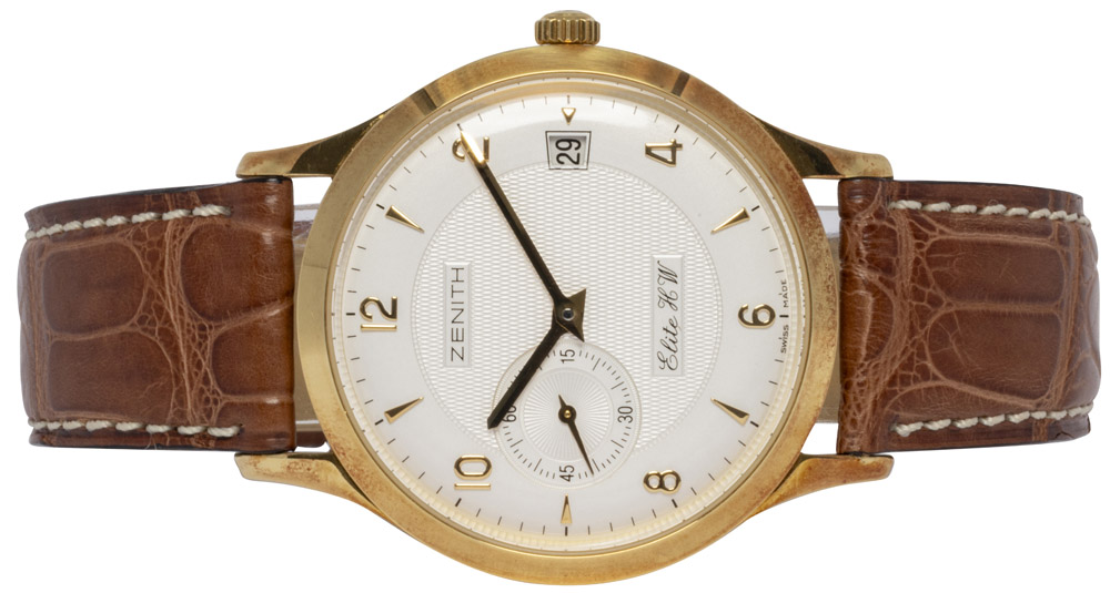 Zenith Elite Reserve De Marche HW 37, Hvid, Guld, Læder