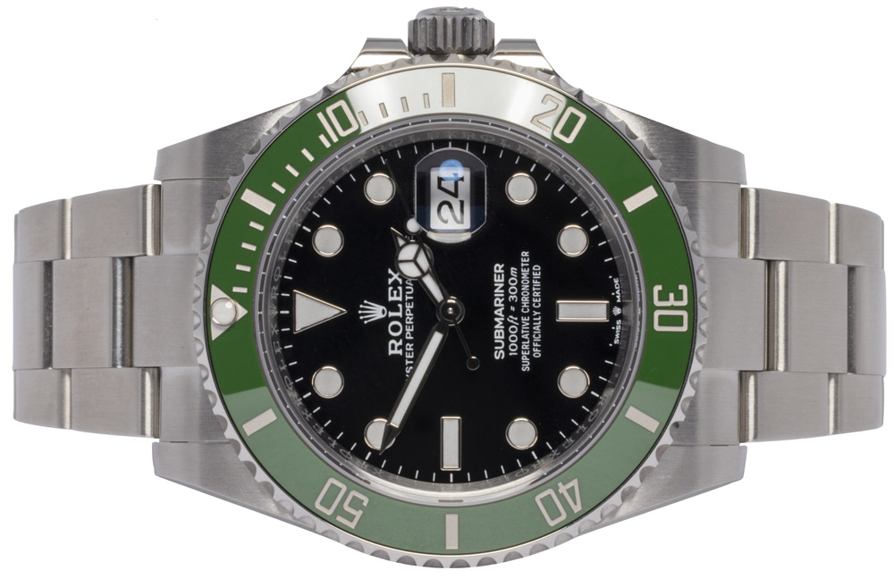 Rolex Submariner Date 41, Sort, Stål, Oyster