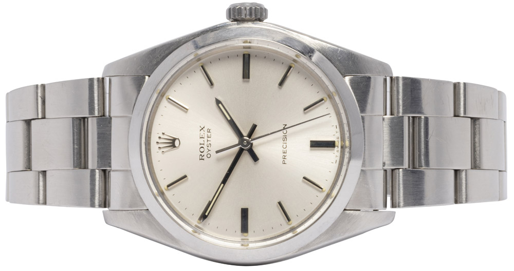 Rolex Oyster Precision 34, Sølv, Stål, Oyster