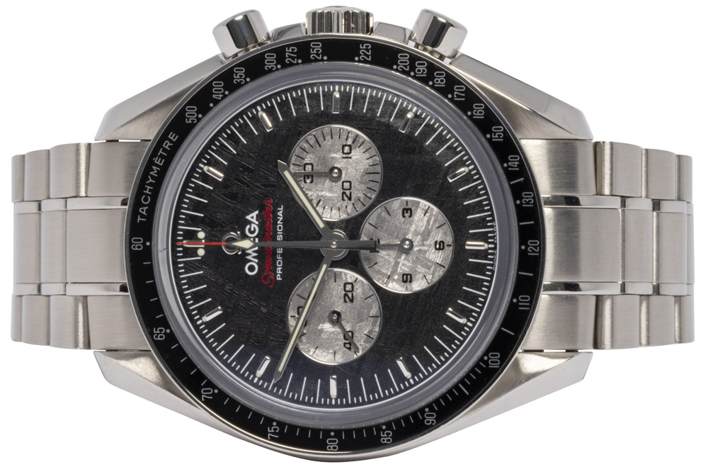 Omega Speedmaster Apollo Soyuz 42, Sort, Stål