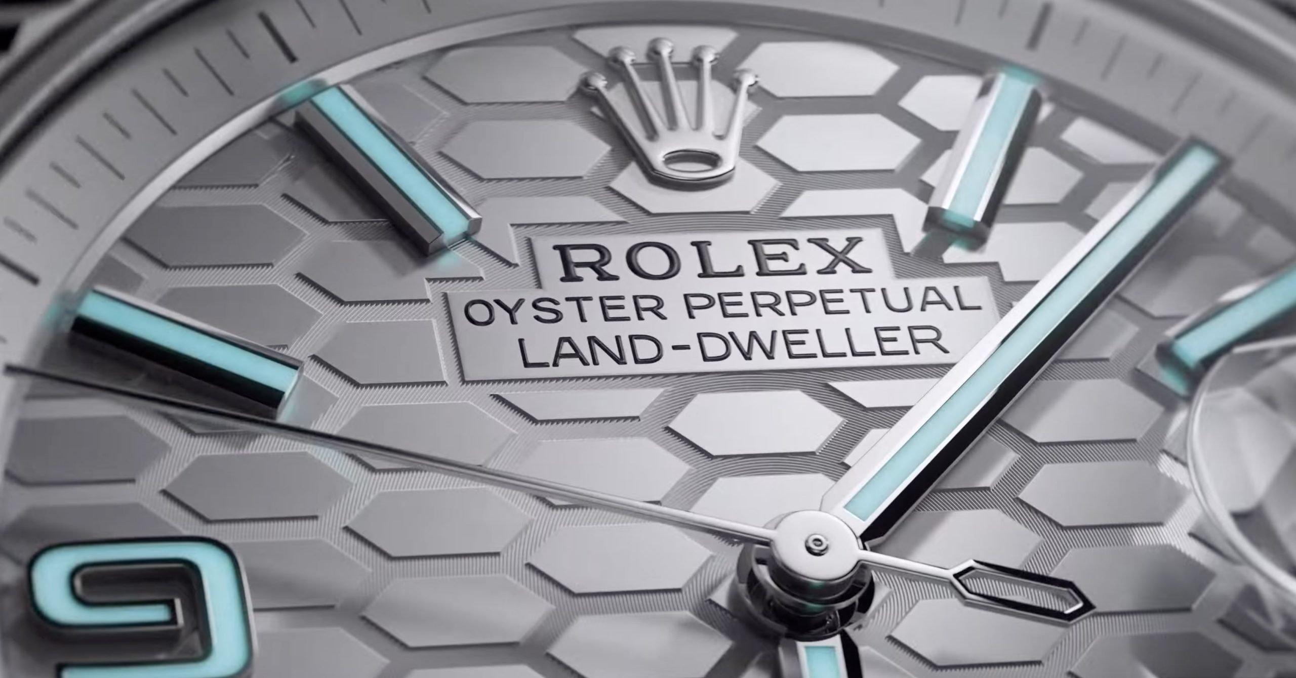 Rolex Land-dweller luminance luninans honeycomb