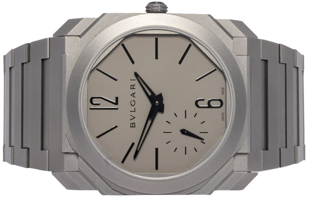 BVLGARI Octo Finissimo Extra Thin 40, Grå, Titanium