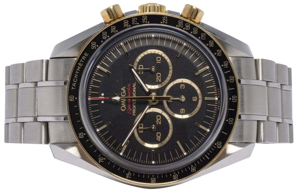 Omega Speedmaster 42, Tokyo 2020, Sort, Guld, Stål