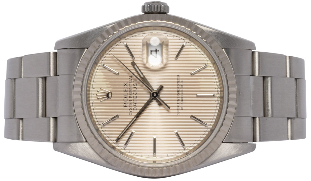 Rolex Datejust 36, Tapestry dial, Stål, Oyster