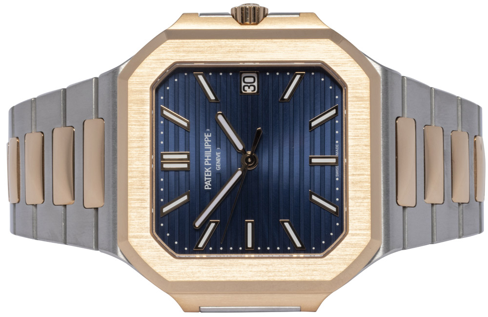 Patek Philippe Cubitus, Blå, Rosegold, Stål