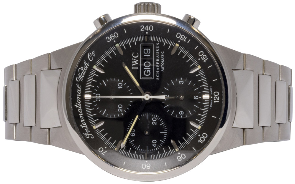 IWC GST Chronograph 39.5, Sort, Stål