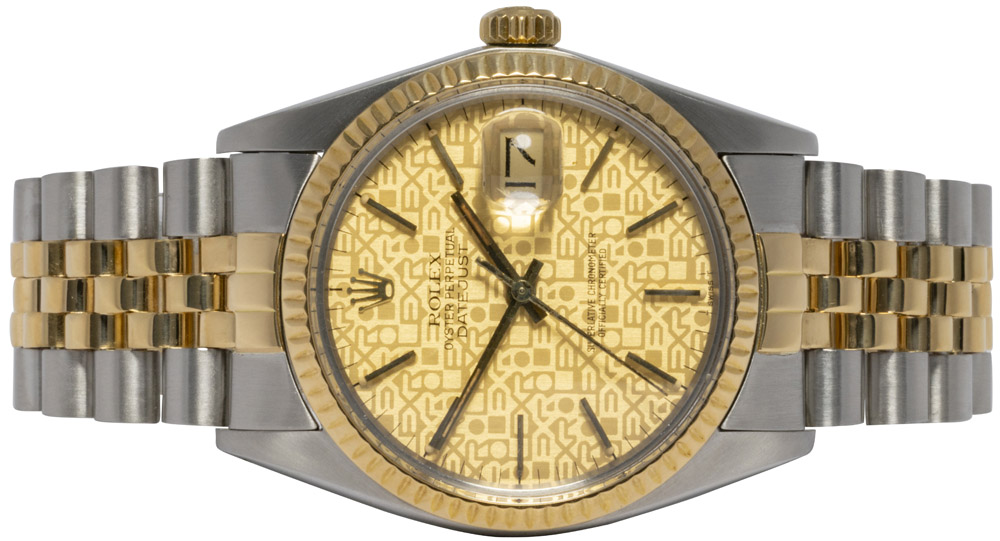 Rolex Datejust 36, Champagne Jubilee, Guld / Stål, Jubilee