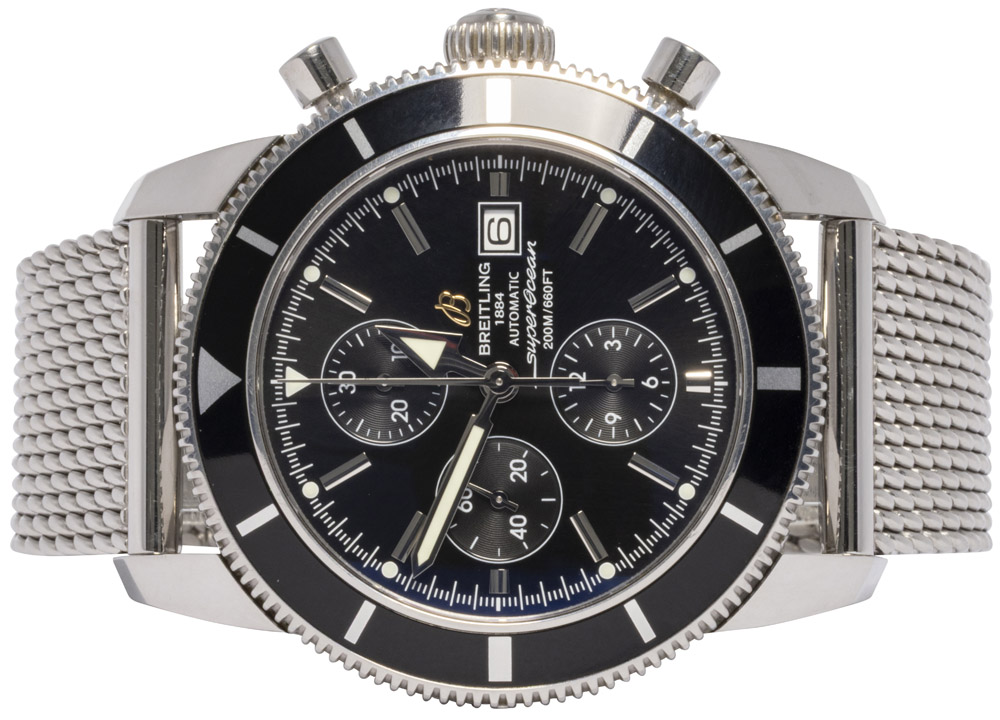 Breitling Superocean Heritage 42, Sort, Stål