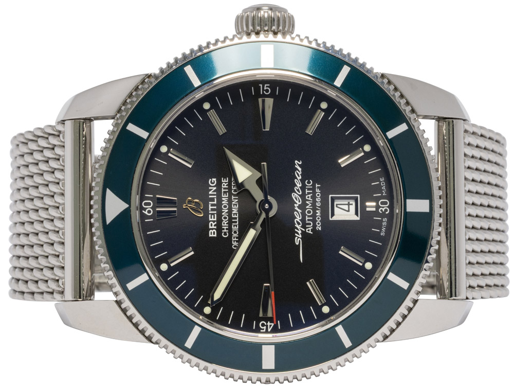 Breitling Superocean Heritage 46, Sort, Stål
