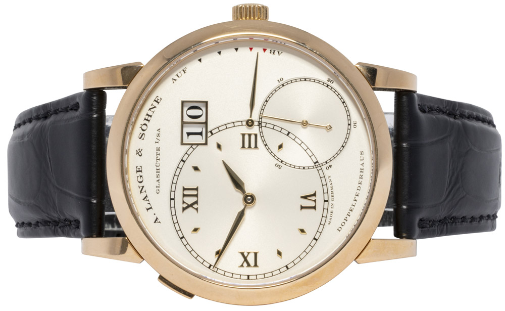 A.Lange & Söhne Grand Lange 1 41.9, Ivory argenté, Roseguld, Læder