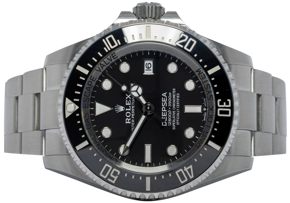Rolex Deepsea 44, Sort, Stål, Oyster