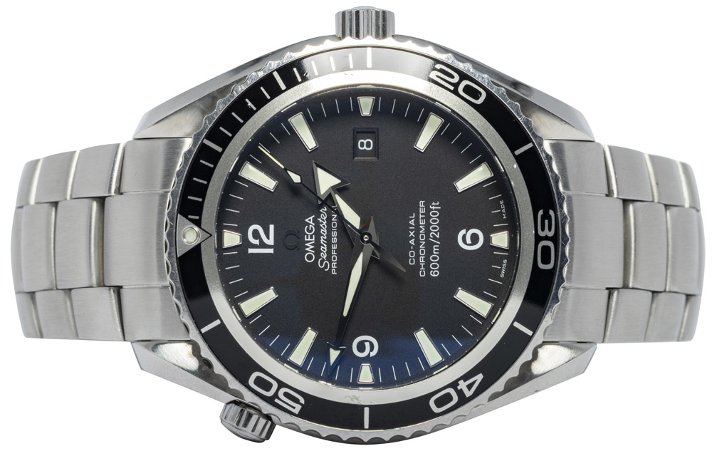Omega Seamaster Planet Ocean 45.5, Sort, Stål