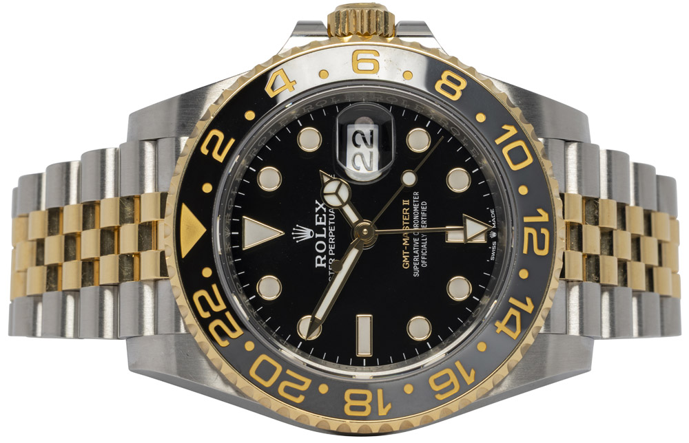 Rolex GMT-Master ll 40, Sort, Guld/Stål, Jubilee