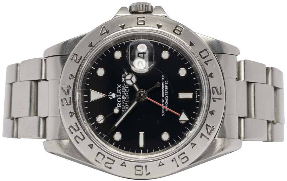 Rolex Explorer ll 40, Sort, Stål, Oyster