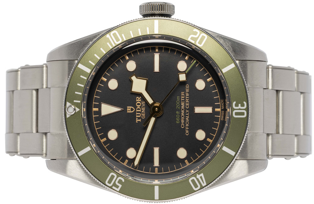 Tudor Black Bay Harrods 41, Sort, Grøn, Stål