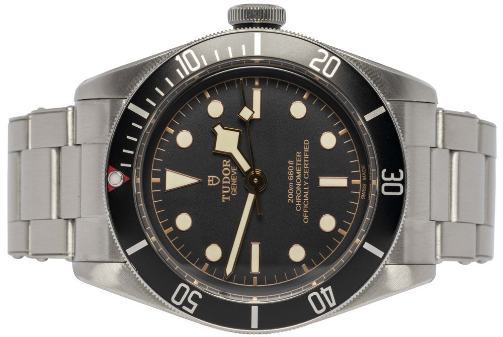 Tudor Black Bay 41, Sort, Stål
