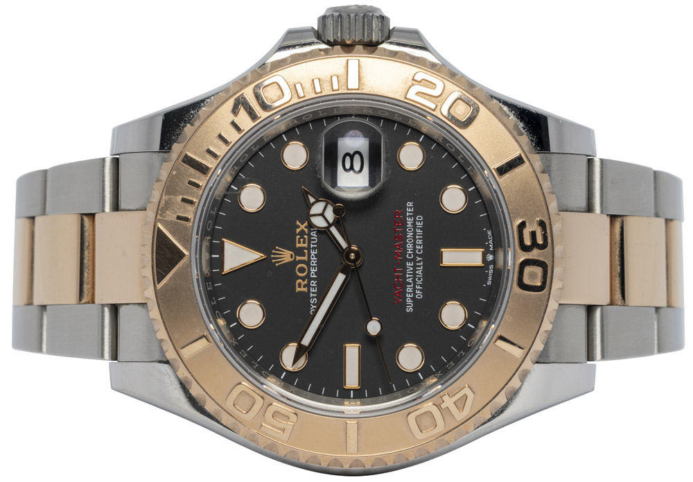 Rolex Yacht-Master 40, Sort, Everose/Stål, Oyster