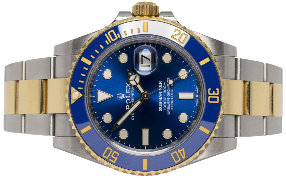 Rolex Submariner Date 41, Blå, Guld/Stål, Oyster