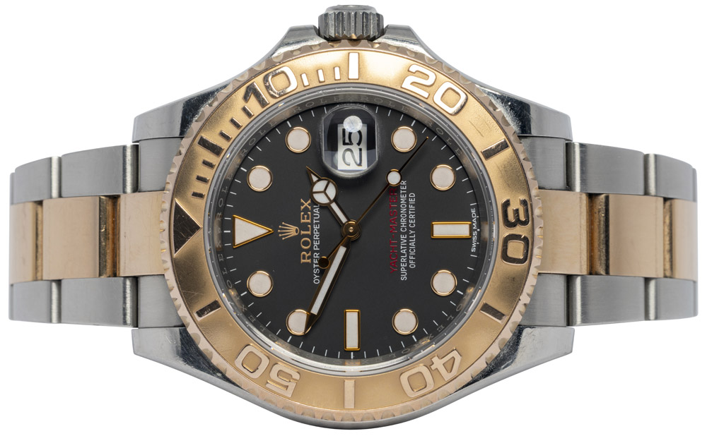 Rolex Yacht-Master 40, Sort, Everose/Stål, Oyster