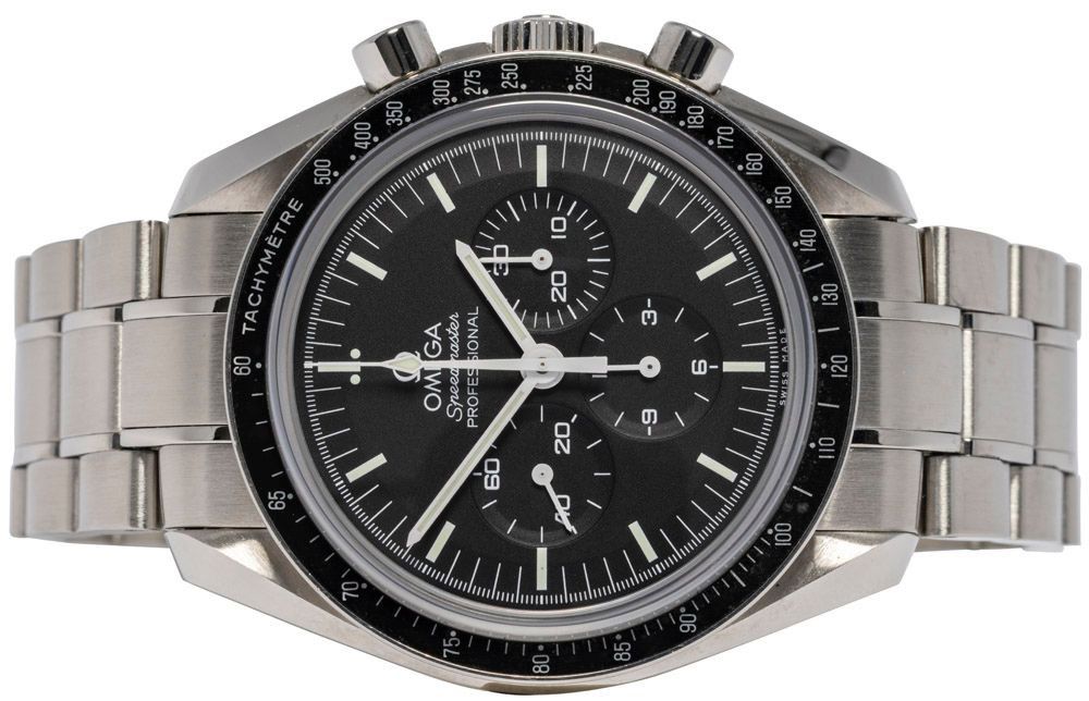 Omega Speedmaster Professional Moonwatch 42, Sort, Stål