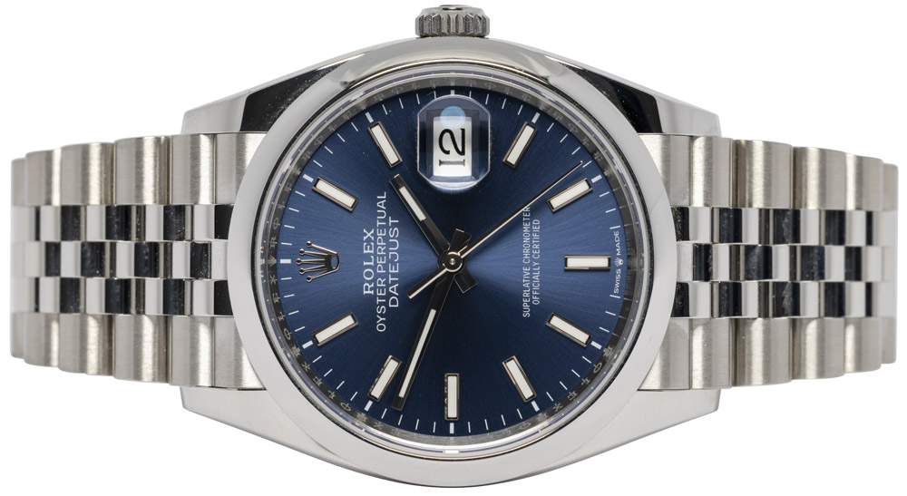 Rolex Datejust 36, Blå, Stål, Jubilee