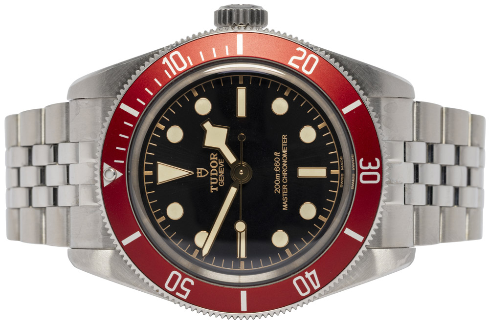 Tudor Black Bay 41, Sort, Rød, Stål, Five-Link