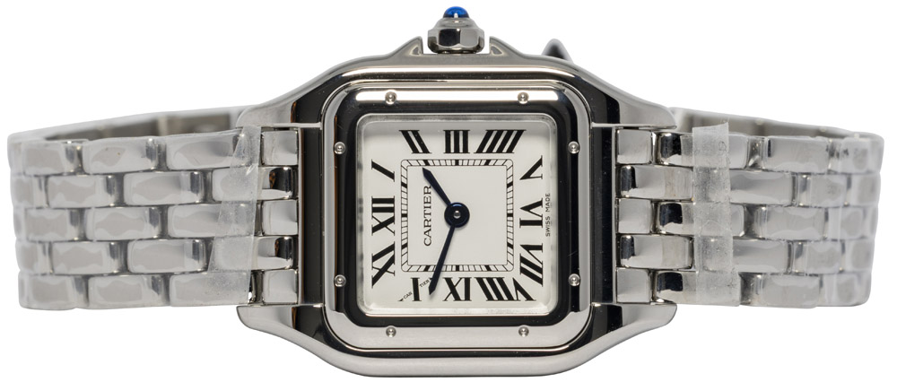 Cartier Panthére Small, Hvid, Stål