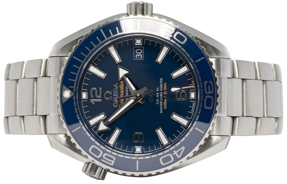 Omega Seamaster Planet Ocean 600m 39.5, Blå, Stål
