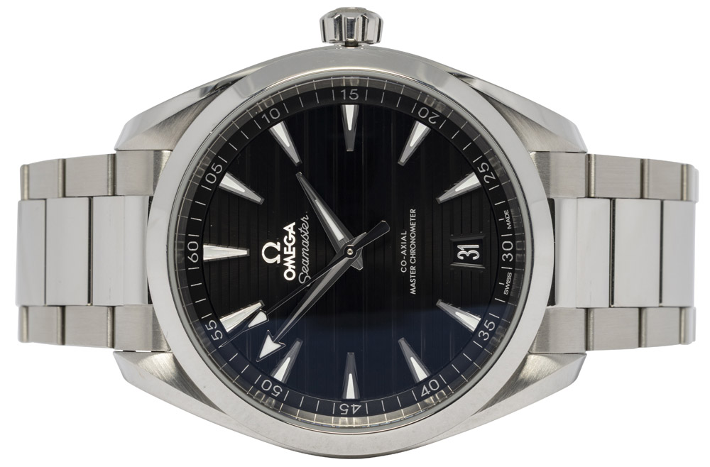 Omega Seamaster Aqua Terra 41, Sort, Stål