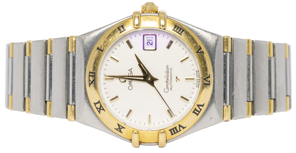 Omega Constellation 27.5, Sølv, Guld/Stål