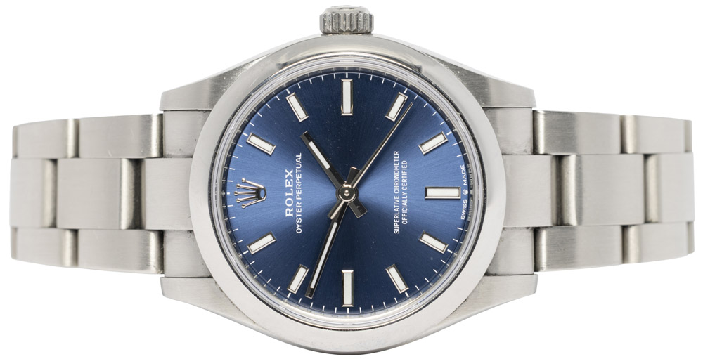 Rolex Oyster Perpetual 31, Blå, Stål, Oyster