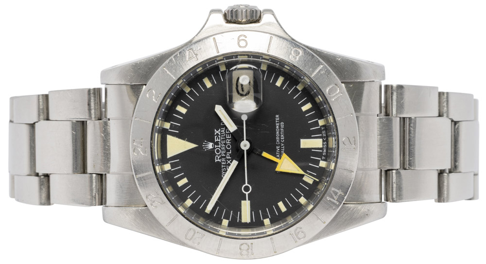 Rolex Explorer II 40, Sort, Stål, Oyster