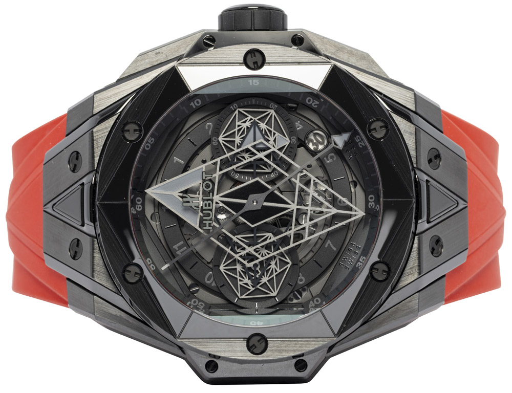 Hublot Big Bang Sang Bleu 45, Keramik, Sort, Gummi