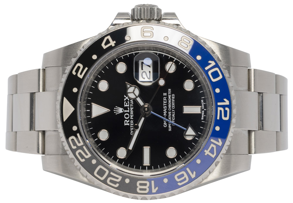 Rolex GMT-Master ll 40, Sort, Batman, Stål, Oyster
