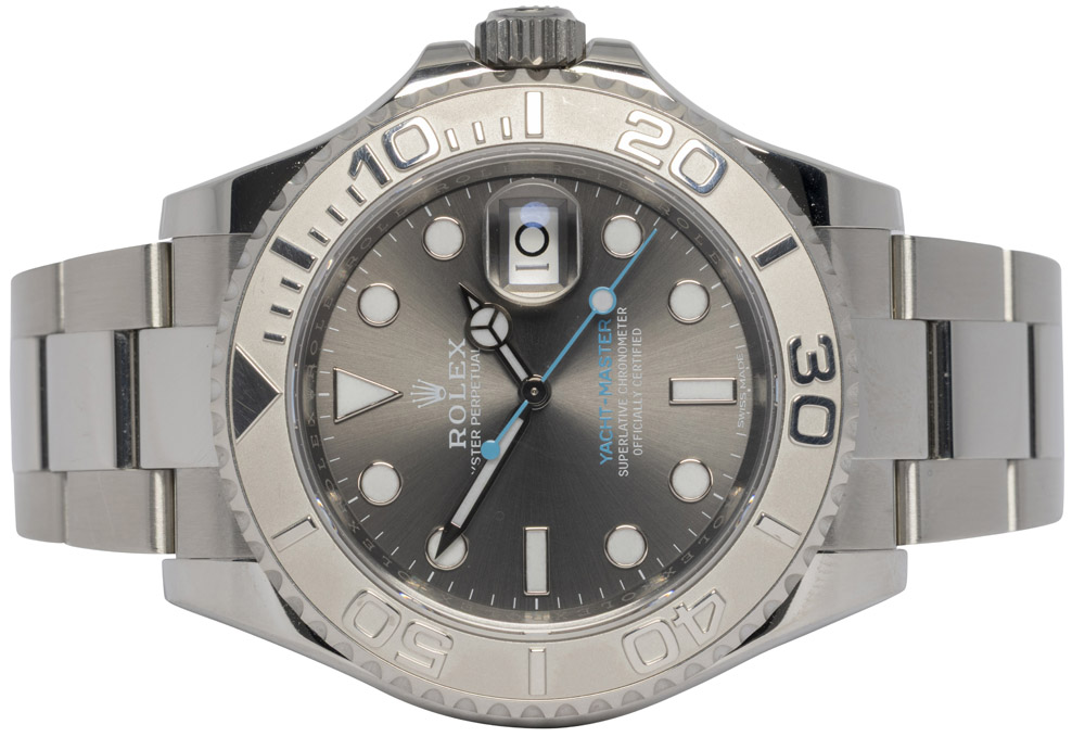 Rolex Yacht-Master 40, Rhodium, Stål, Oyster